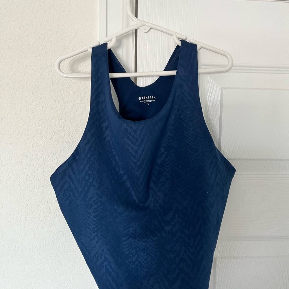 Athleta Navy Blue Tank Top